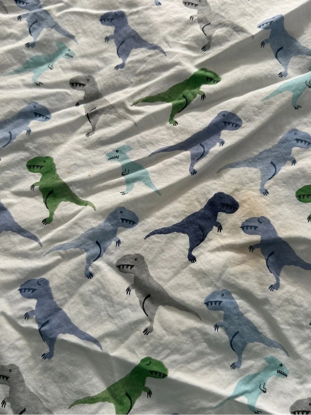 2 Pottery Barn Kids Dinosaur Sheet Sets